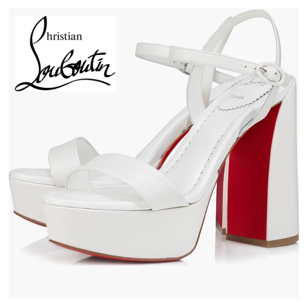 NWT Christian Louboutin Movida Jane Platform Heels